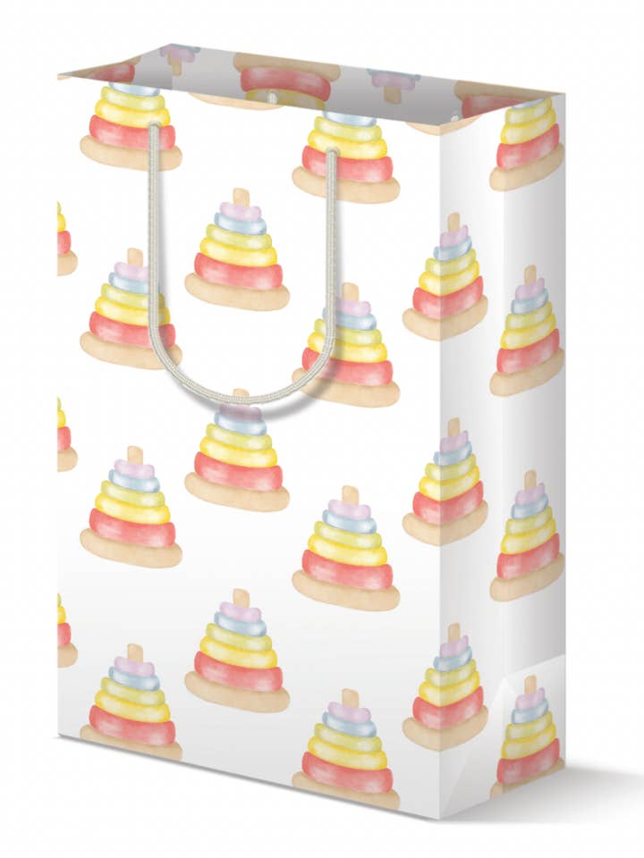 Baby Stack Rings Gift Bag for wholesale by k.Patricia Designs