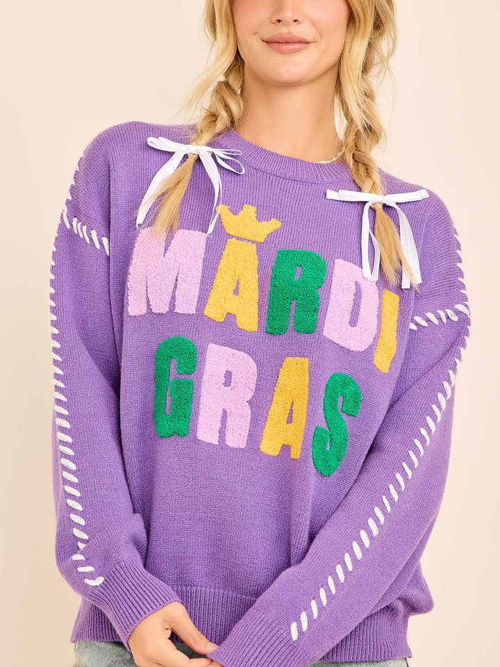 Mardi Gras bokstavströja för wholesale av Main Strip