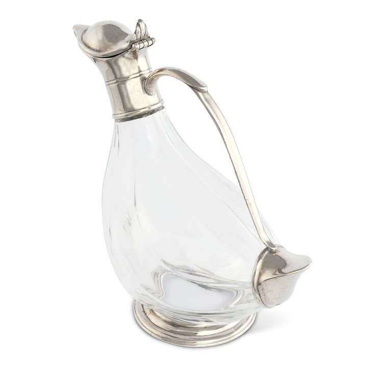 Vagabond House - Wholesale Decanter - Duck Pewter Wine Decanter