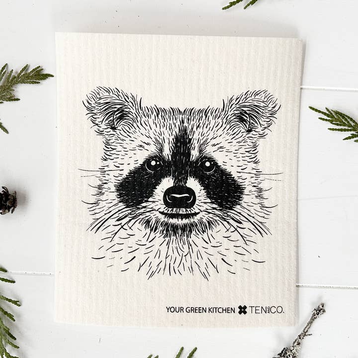 Tissu éponge/raton laveur/chiffon réutilisable pour la vente par Your Green Kitchen