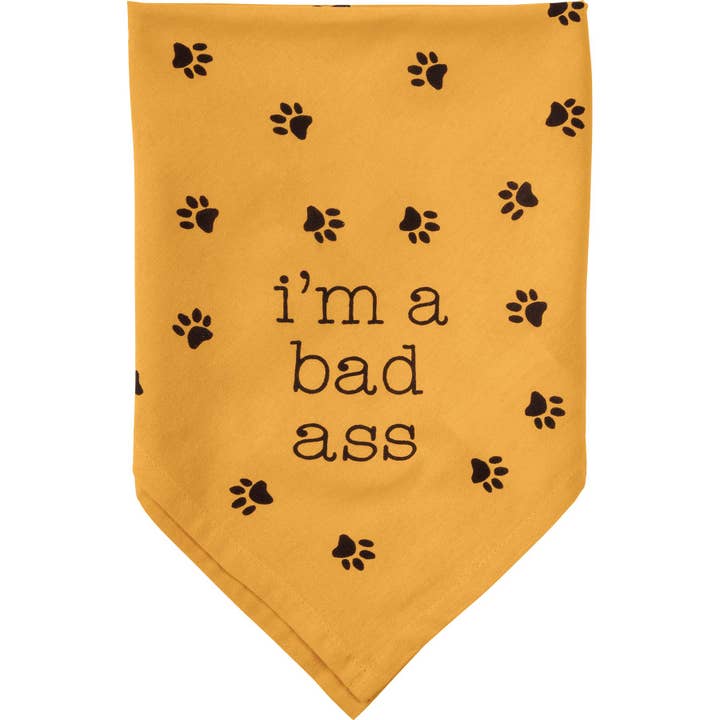 Primitives by Kathy - Wholesale Pet Bandana - Dog - Bad Ass/Love to Cuddle Small Pet Bandana2