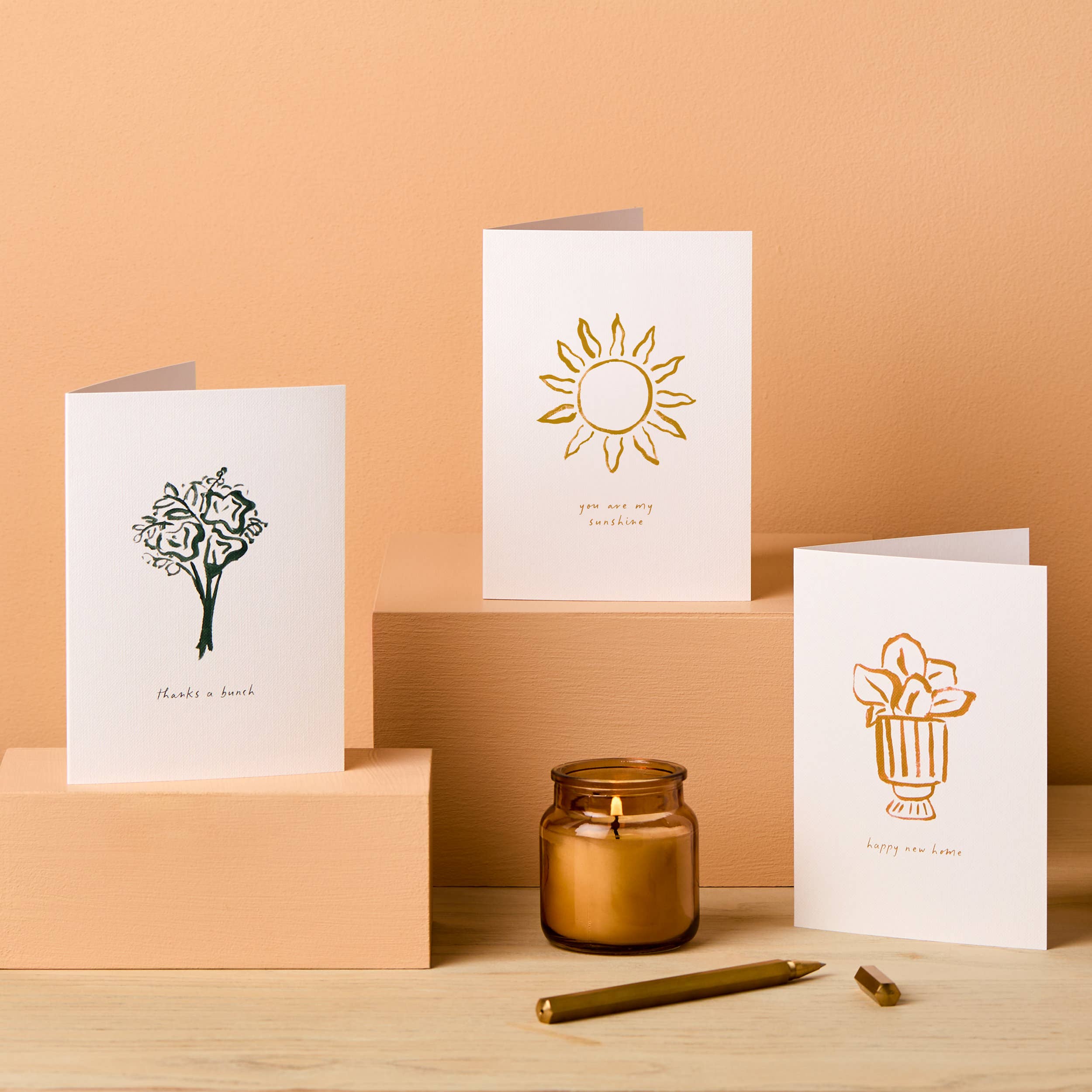 Ink & Bloom – wholesale Valentine's Day card – Sun Card | Valentine's Day Greeting Cards | Anniversary Card1