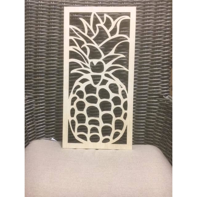 Rectangle Pineapple Panel for wholesale by Aloha Cuts