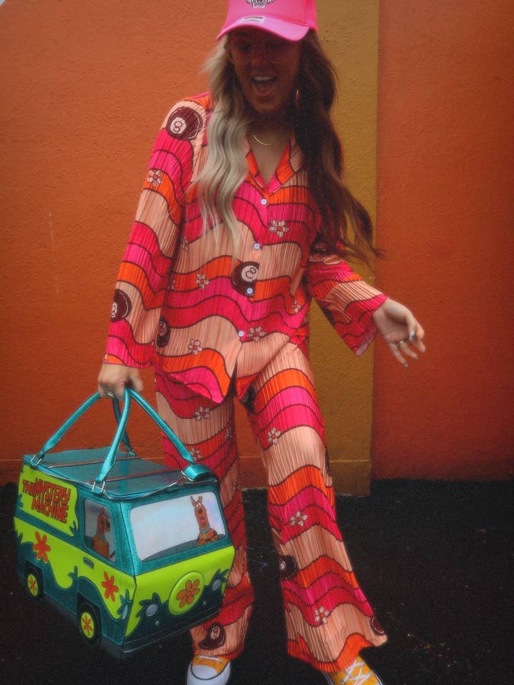 EMY AVE - Wholesale Top & Pant Set (NOT Loungewear) - Women's - Groovy Girl Plisse Set Emy Ave™ x VV’s Boutique