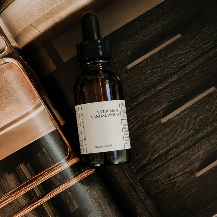 Satsuma & Sandalwood Aroma Oil for wholesale by Mobaak Aroma Co.