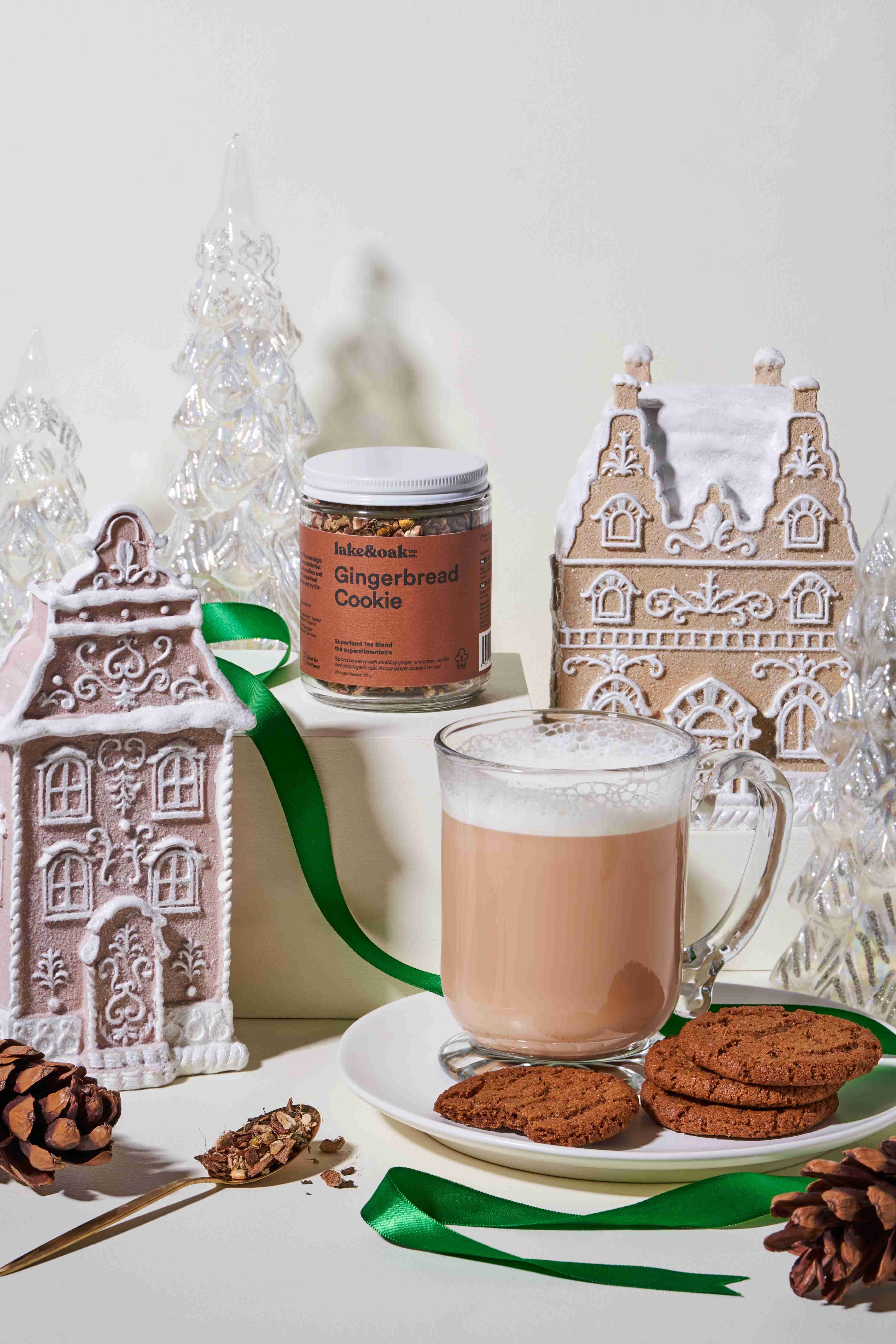 Lake & Oak Tea Co. - Vendita all'ingrosso Tè sfusi - Gingerbread Cookie - Miscela di tè Superfood