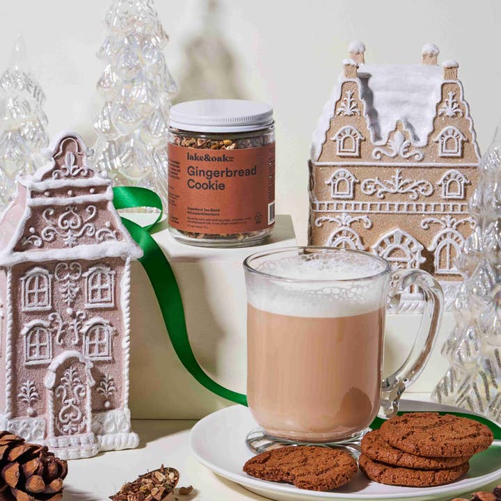 Lake & Oak Tea Co. - Vendita all'ingrosso Tè sfusi - Gingerbread Cookie - Miscela di tè Superfood0