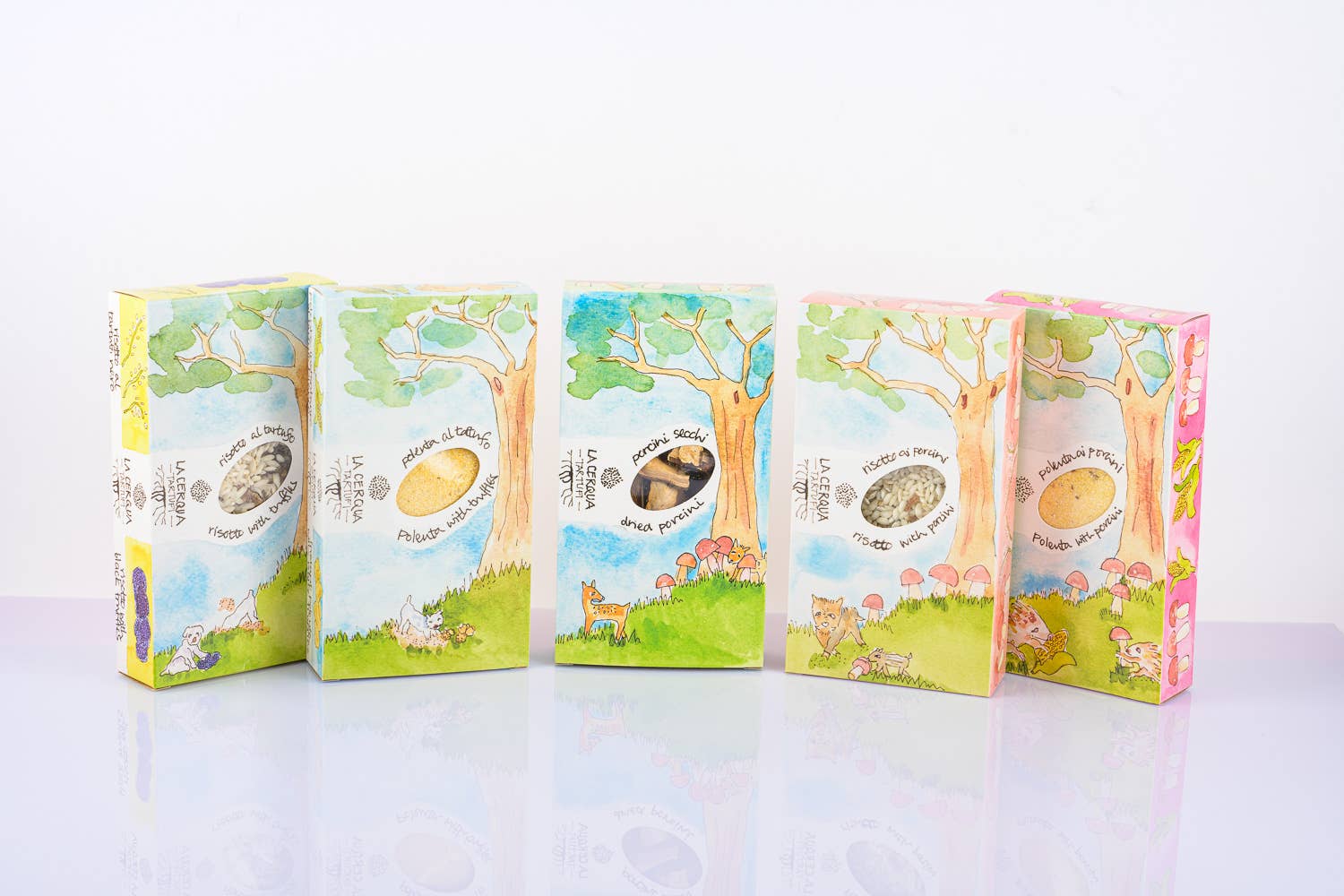 La Cerqua Tartufi – Großhandel Pasta – Instant-Polenta mit weißen Trüffeln, 100 % italienisch, 300 g1