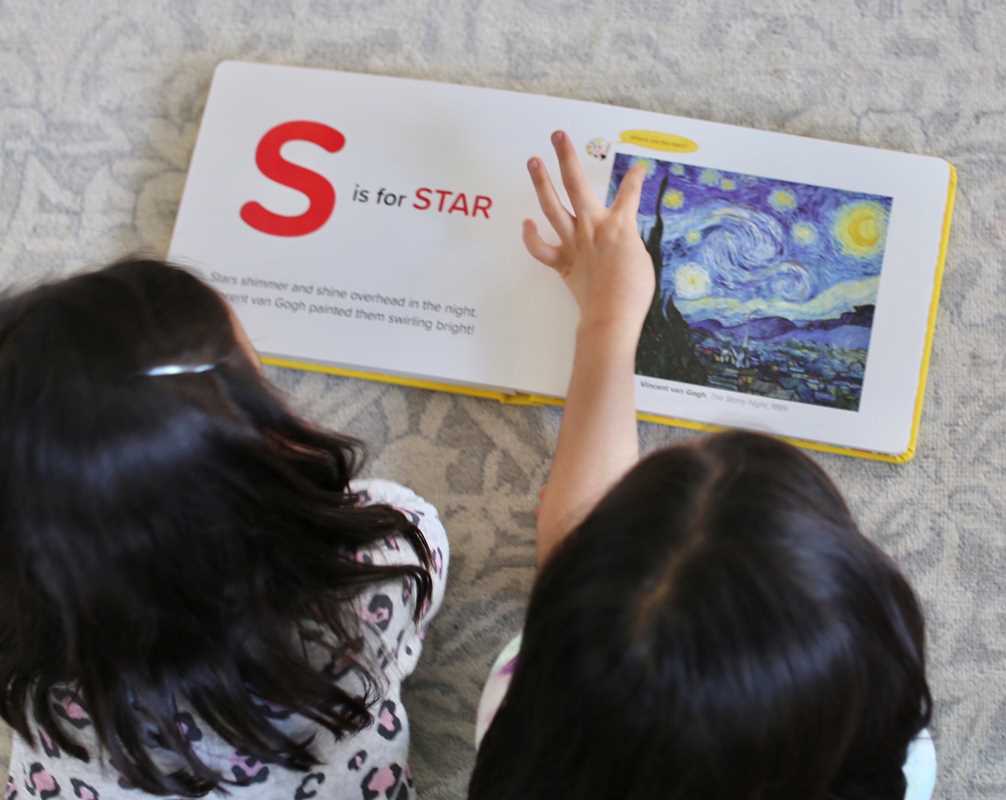 Simon & Schuster - Wholesale Preschool Book (3-5) - ABCs of Art by Sabrina Hahn5