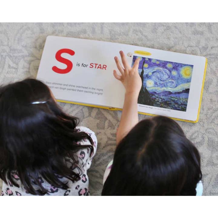 Simon & Schuster - Wholesale Preschool Book (3-5) - ABCs of Art by Sabrina Hahn5