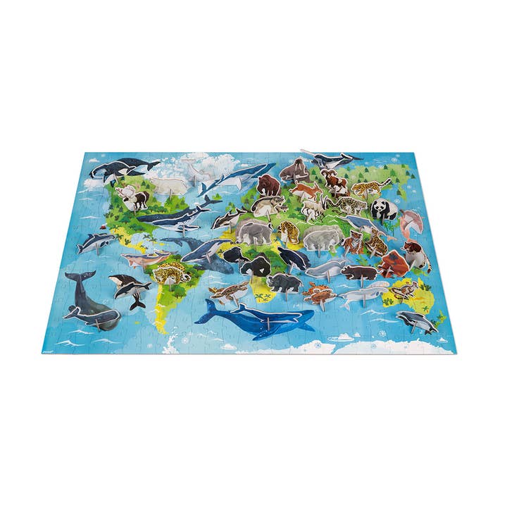 Puzzle éducatif | Espèces prioritaires | WWF Collaboration pour la vente par Janod