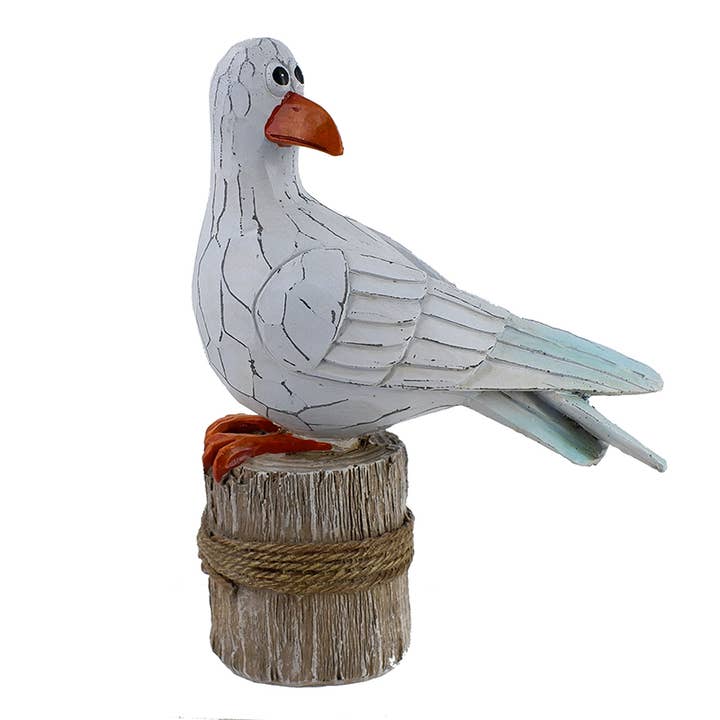 7" Fun Seagull Figurine for wholesale by CB Home Collection