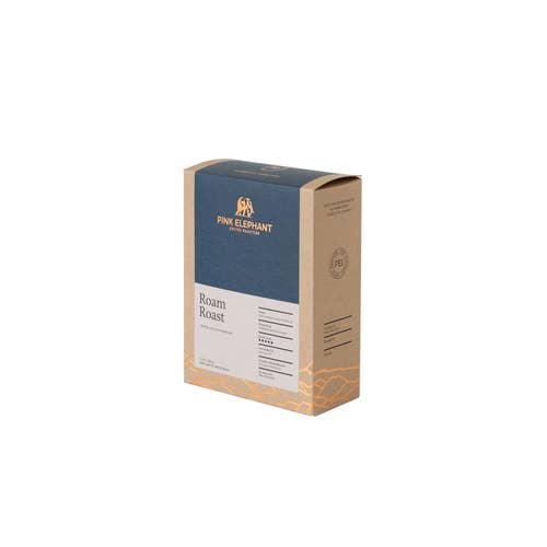 Roam Roast for wholesale by Pink Elephant Coffee Roasters