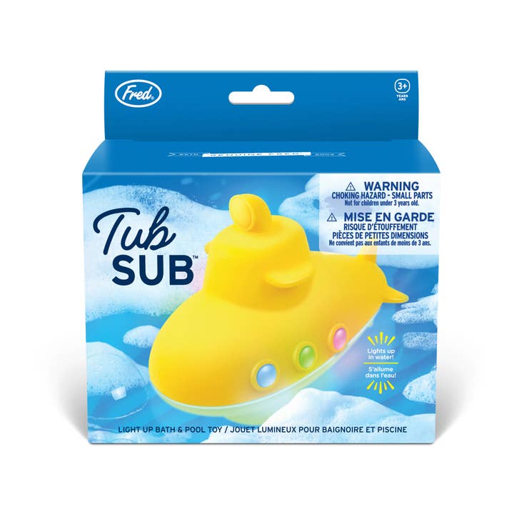 Fred & Friends - Wholesale Bath Toy - Baby - Tub Sub - Light Up Bath and Pool Toy