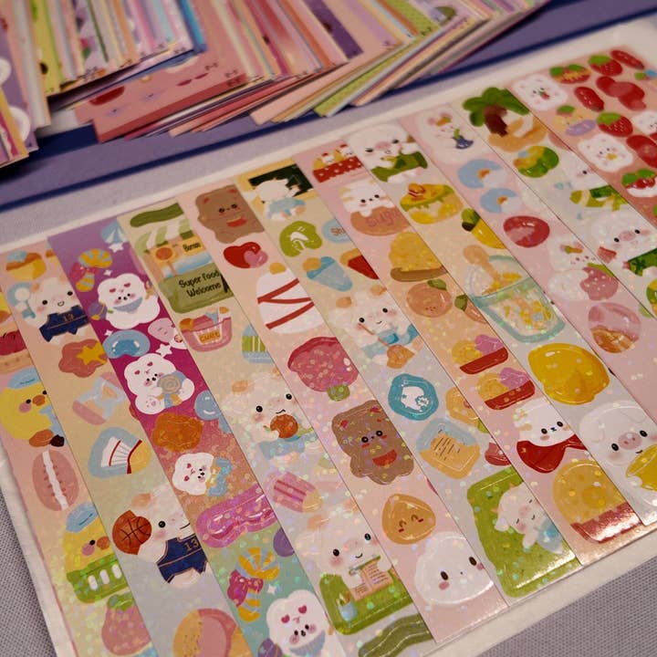 10-delars klistermärkesark mysterieförpackning för wholesale av ariichan.shop