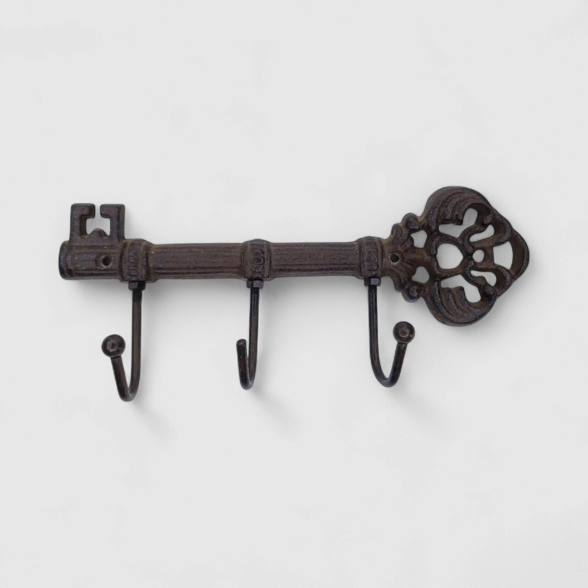 Iron & Blossom - Wholesale Wall Hook - Antique-Style Cast Iron Key Hook Rack, Vintage Wall Organizer1