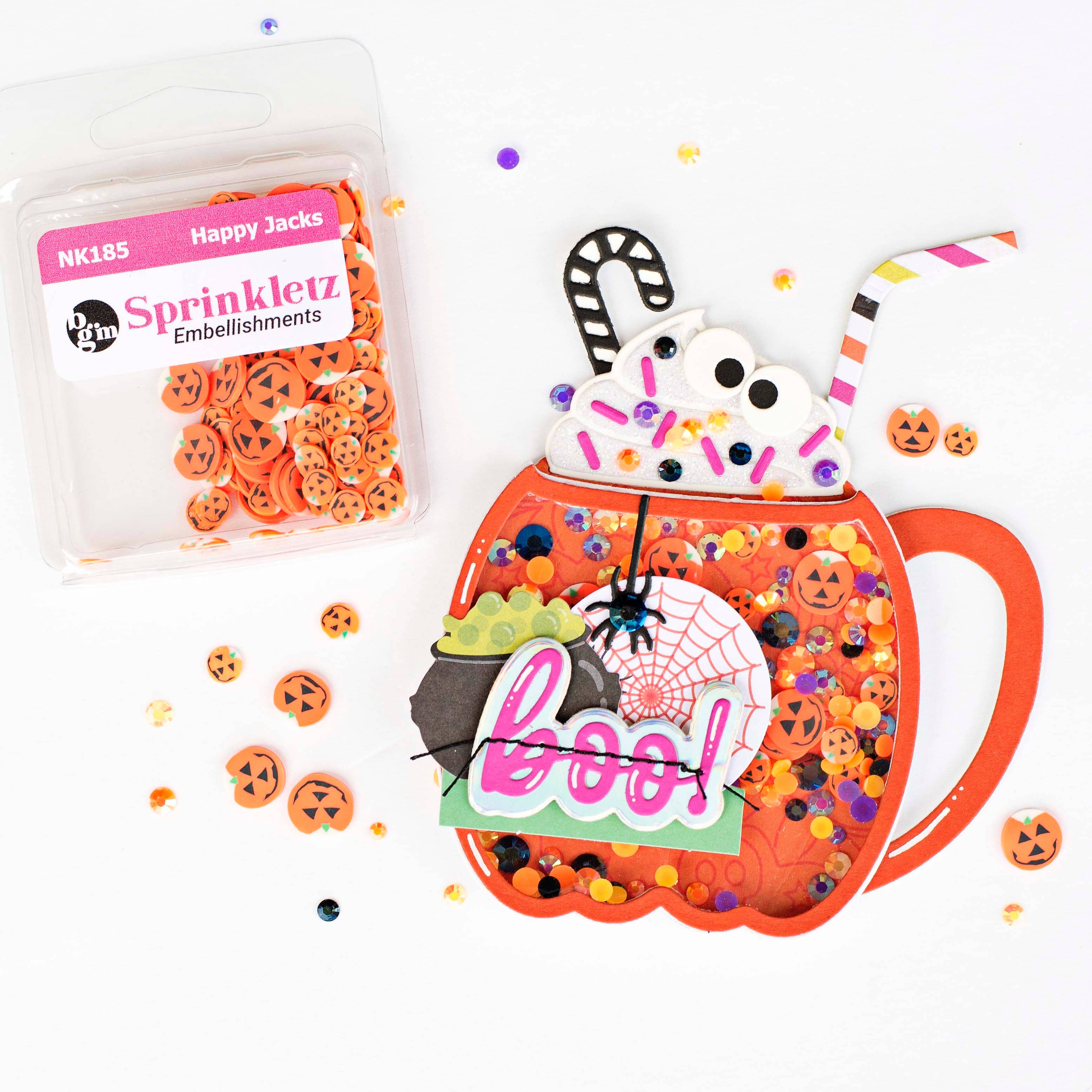 Buttons Galore & More – wholesale Craft supplies – Haunted - Halloween Polymer Clay Craft Embellishments4