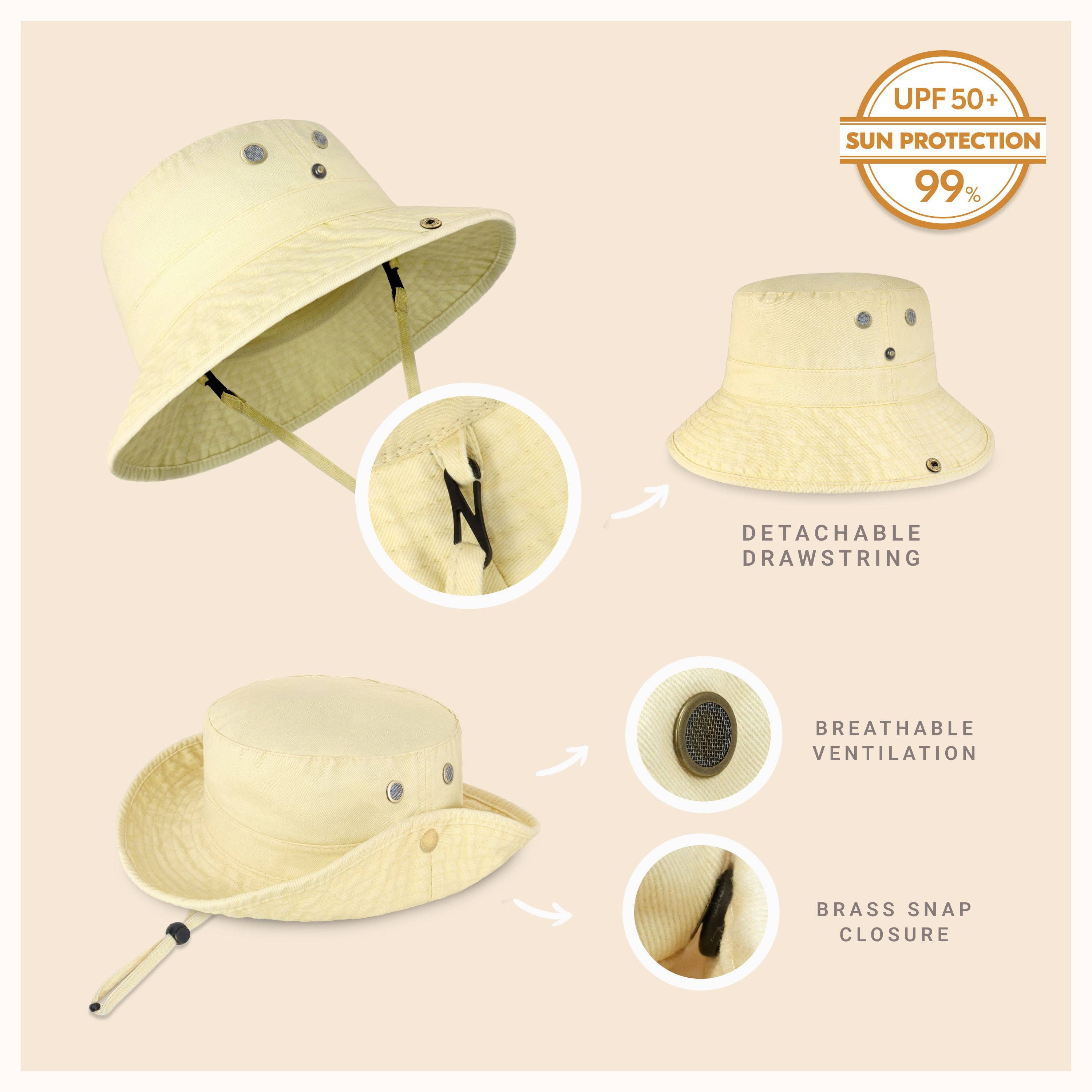 ChoKoLids - Wholesale Bucket Hat - Men's - CHOK.LIDS Wide Brim Bucket Hat45