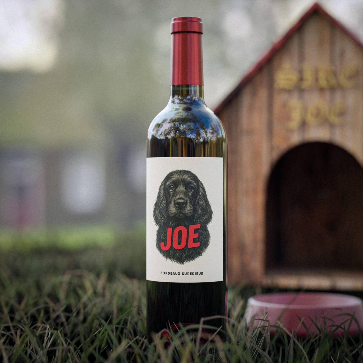 Les Compagnons du Canon – Engroshandel Rødvin – Joe - Bordeaux Supérieur Rødvin2