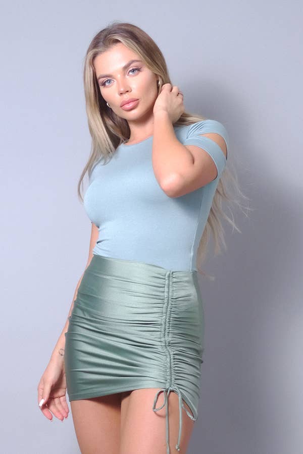 CEFIAN FASHION - Wholesale Bodysuit - Women's - NEW EDGY SELENA CUTOUT BODYSUIT7