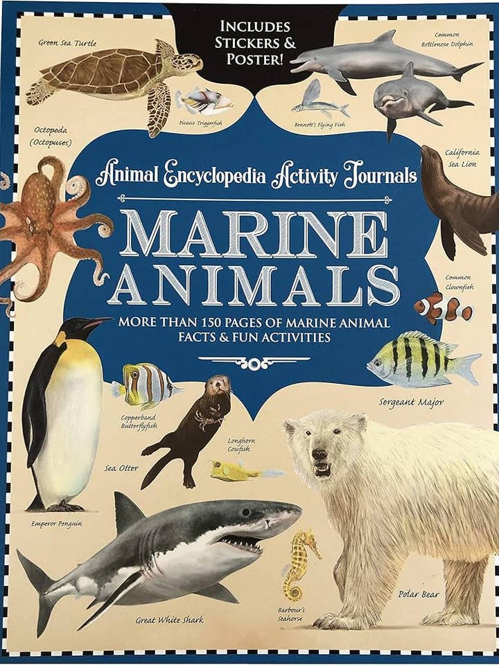 Marine Animals (Animal Encyclopedia) for wholesale by Texas Bookman