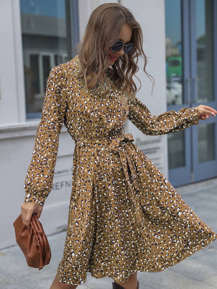 Lily Clothing - Wholesale Dress - Women's - TEMPERAMENT DESIGN SENSE OF MID-STYLE DRESS7