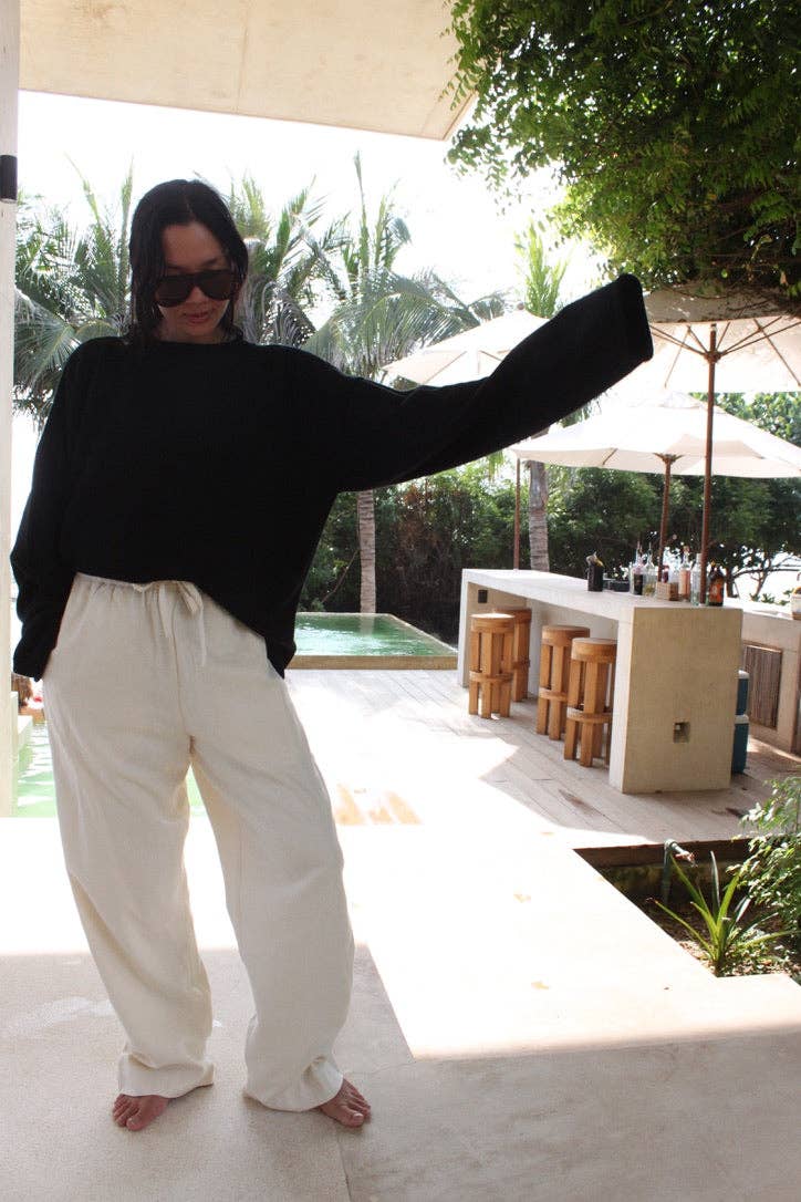 Na Nin - Wholesale Pants - Women's - Dimitri Woven Silk Pant4