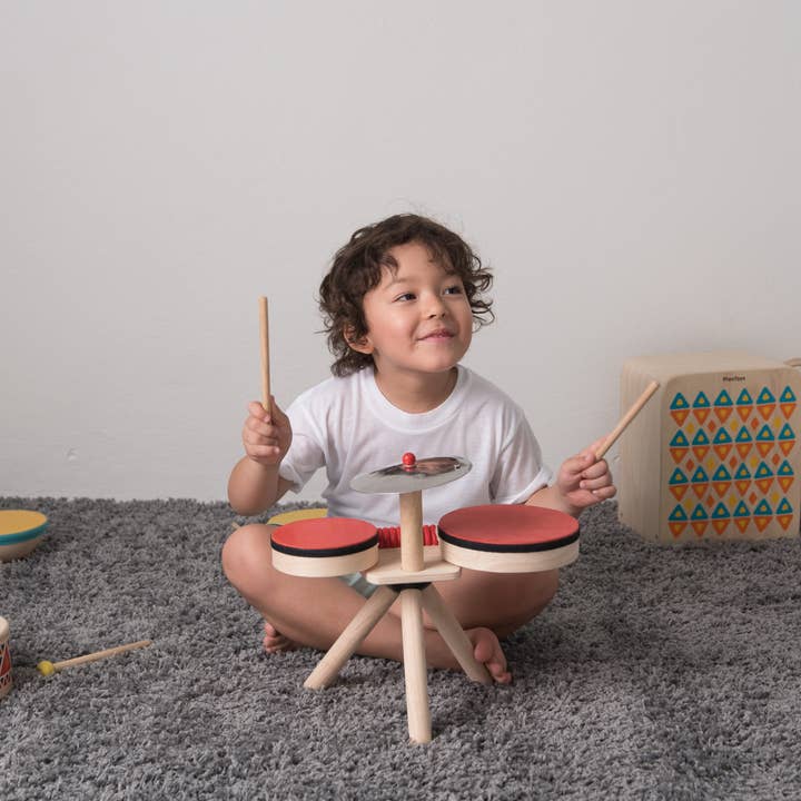 PlanToys - Wholesale Musical Toy - Kids & Baby - Kids' Toy Drum Kit - Musical Band2