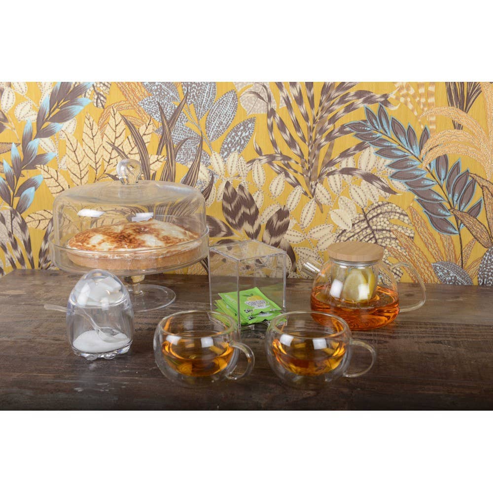 AULICA – wholesale Tea pot – 1l teapot with wooden lid2