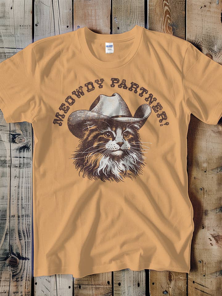Meowdy Partner Unisex Tee for wholesale by Swift Retail
