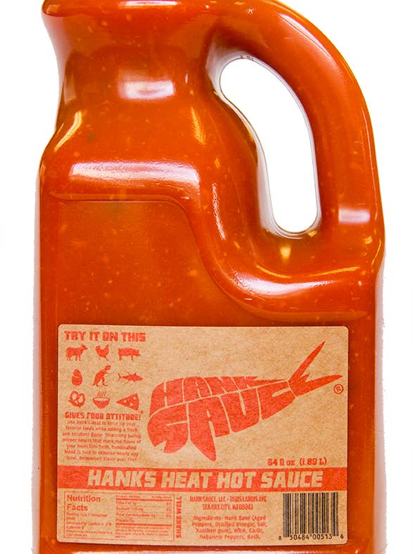 Hank's Heat - 1/2 Gallon 6pk case for wholesale by Hank Sauce