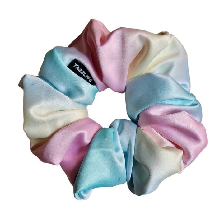 Pastel Sorbet - Elastico elastico grande in raso di lusso per la vendita all'ingrosso da parte di Tazzlyfe