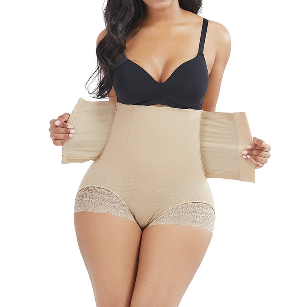 Curvy Fix - Wholesale Shapewear - Women's - Slimming Belly Seamless Brief Panty For Weight Loss1