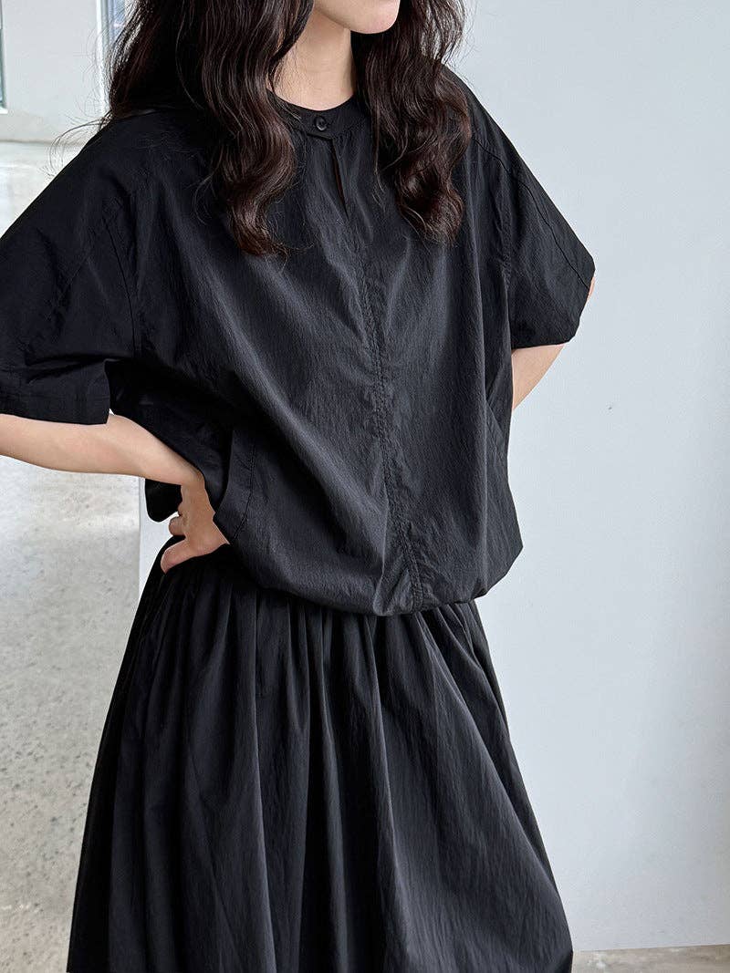 Marayn – wholesale Set med topp och kjol - Dam – 2025 NY Koreansk Stil Sommarset Chic Topp Kjol2