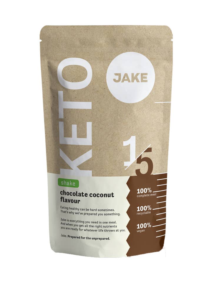 Batido de coco con chocolate Jake Keto para venta al por mayor de Jake Nutritionals B.V.