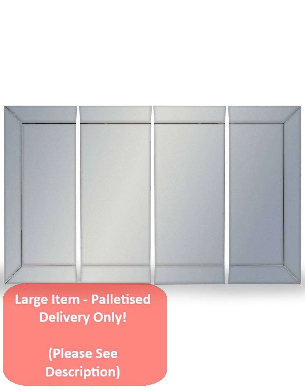 McGowan & Rutherford Ltd – wholesale Wall mirror – Venetian 4 Piece Panel Mirror0