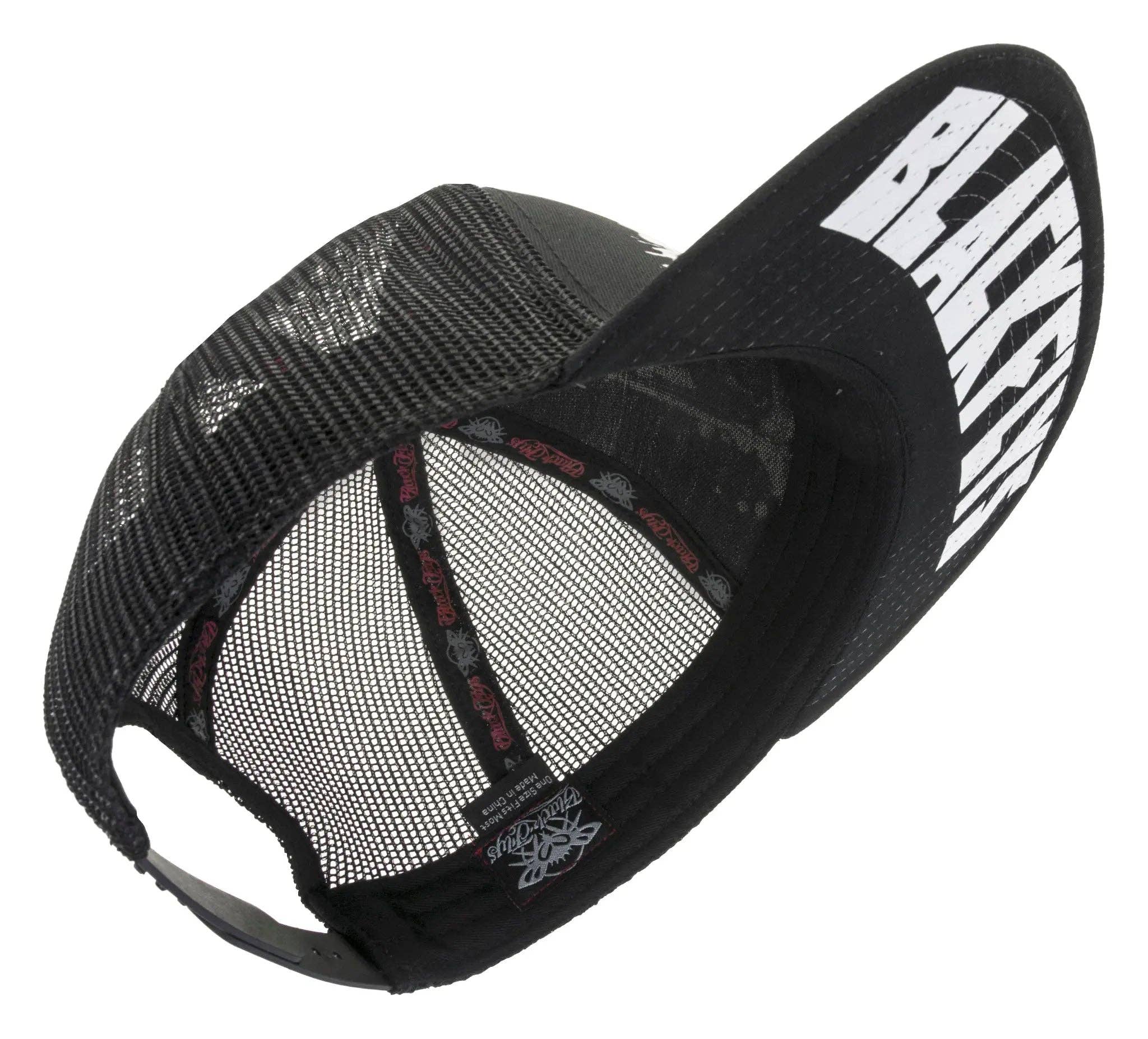 Black Flys Eyewear - Wholesale Trucker Hat - Unisex - Backyard Homie Flip-Bill Trucker1