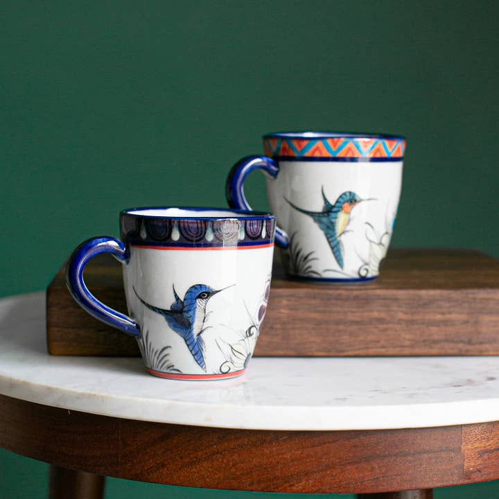 Lucia's Imports - Venta al por mayor Taza - Copa con leche de pájaro silvestre
