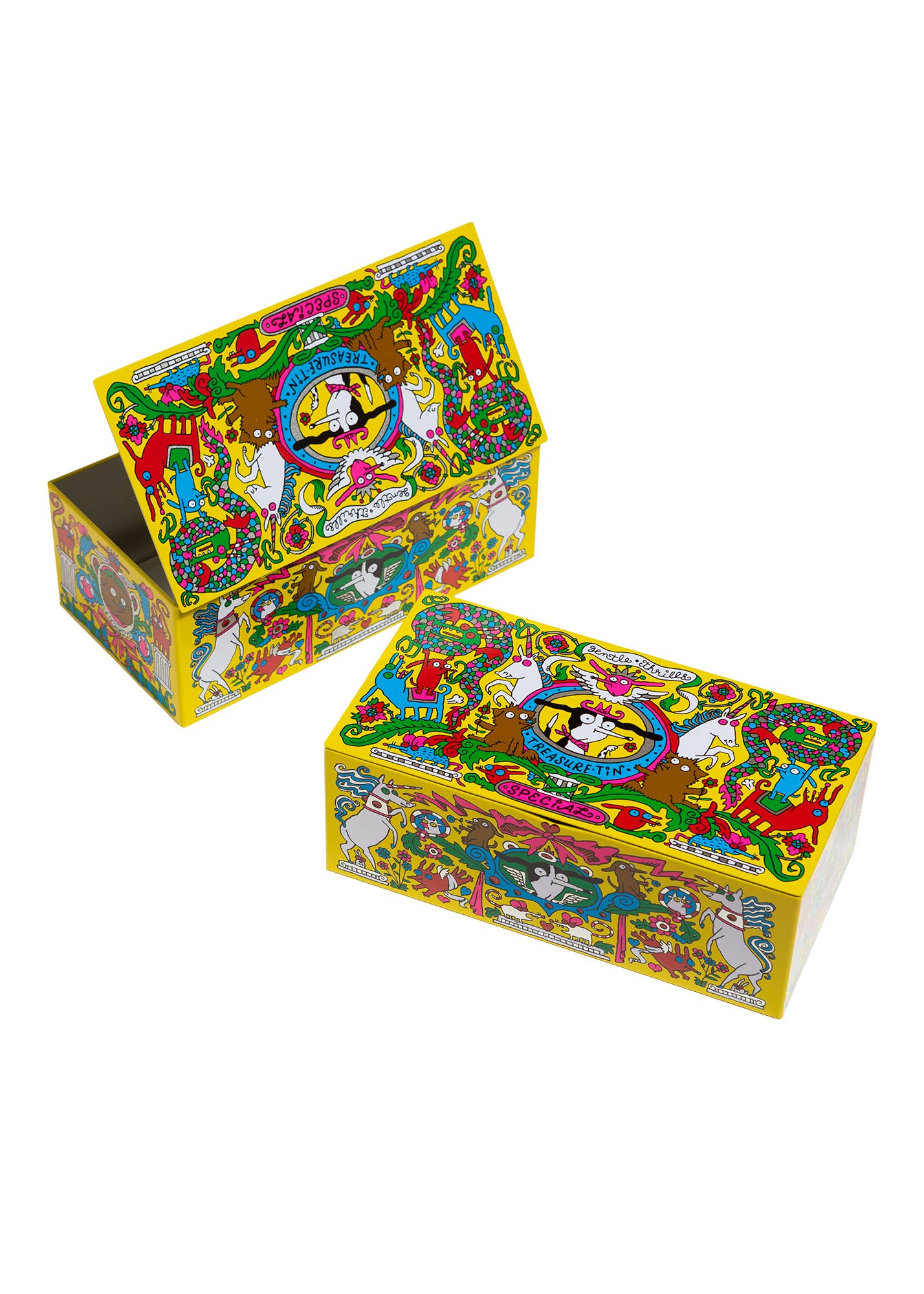 gentle thrills - Wholesale Decorative box - treasures tin (imperfects)