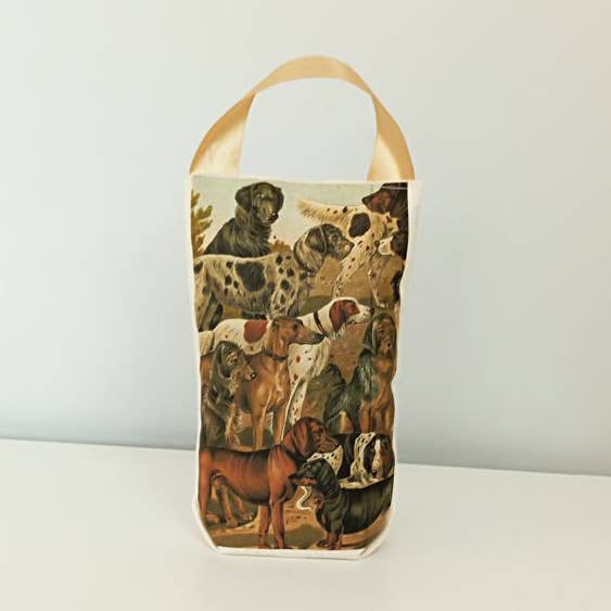 Een grote zak gevuld met gedroogde lavendel en speltkaf voor wholesale door DECORER