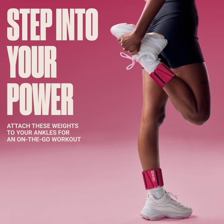 Sportbit - Wholesale Fitness Equipment - SPORTBIT Wrist and Ankle Weights for Women - Set of 2 (1lb Each) Wearable Ankle & Wrist Weights11