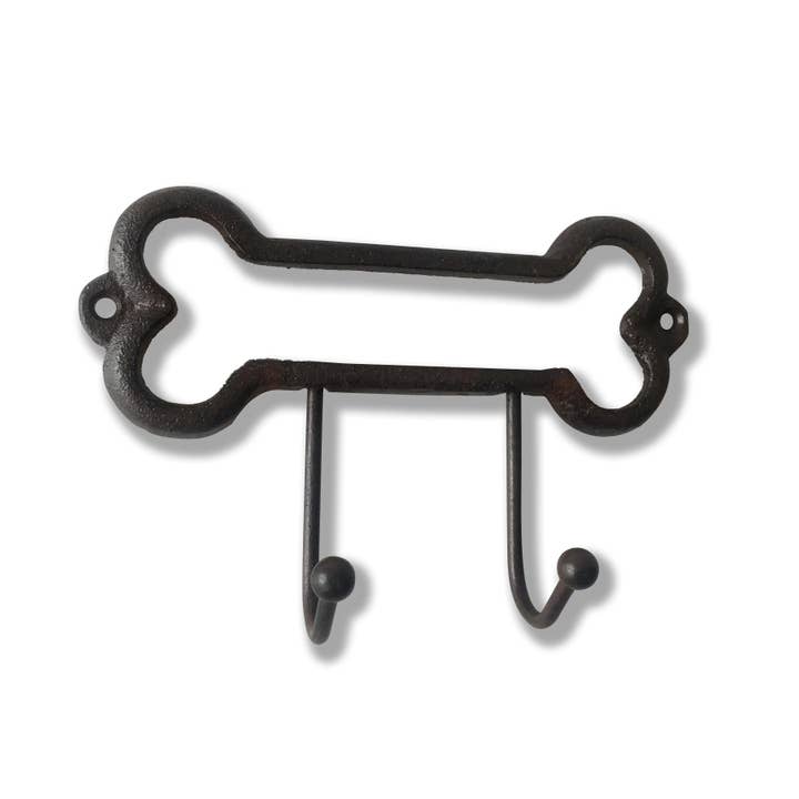 NACH - Wholesale Wall Hook - Bone Hook, Cast Iron, Brown