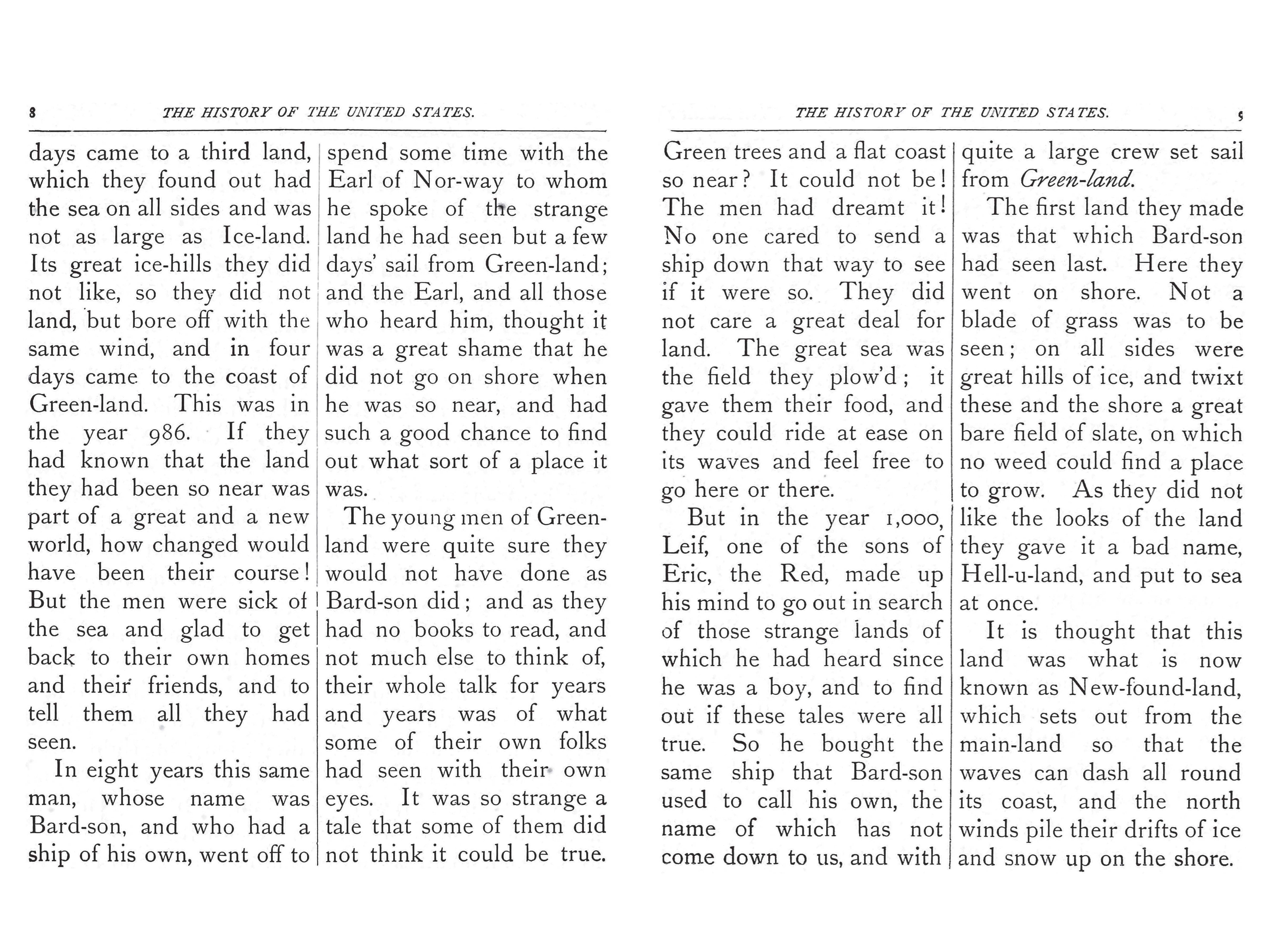 Applewood Books - Wholesale History & Geography - The History of the U.S. Told in One Syllable Words1