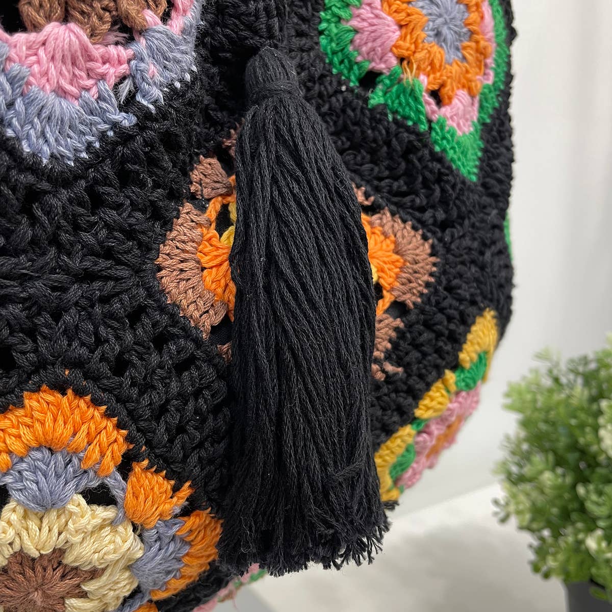 Anju Jewelry - Venta al por mayor Bolso con correa - Mujer - Bolsos de hombro de ganchillo de algodón Laya8