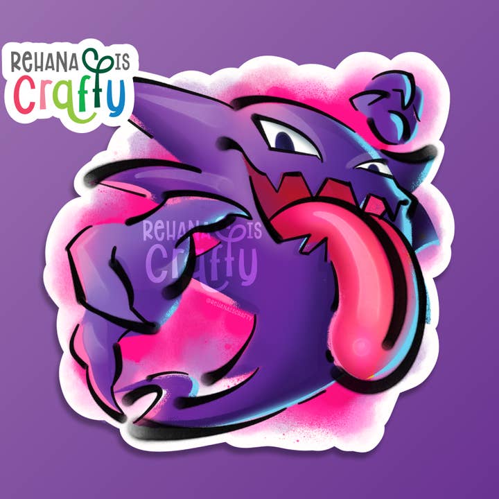 Haunter | Vinyl Sticker for wholesale by Rehana is Crafty