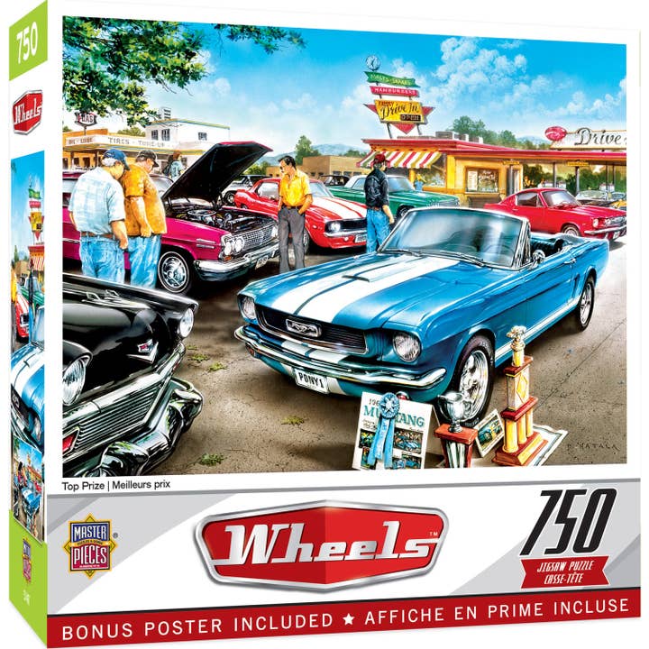 Wheels - Puzzle de 750 pièces, premier prix pour la vente par Masterpieces Puzzles