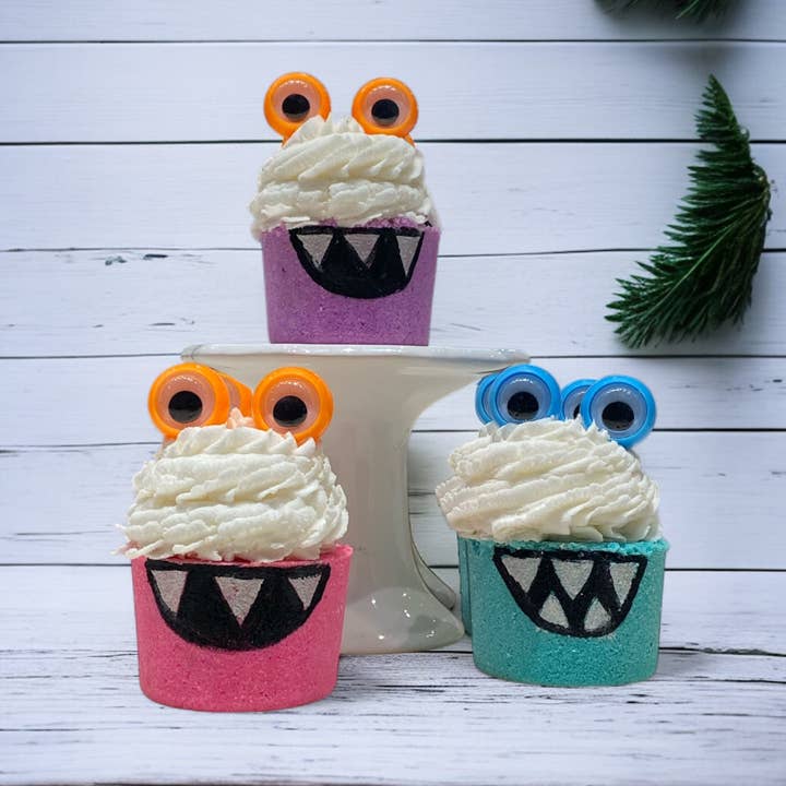 Little Monster Bath Bomb for wholesale by Calla Lily Cosmetics