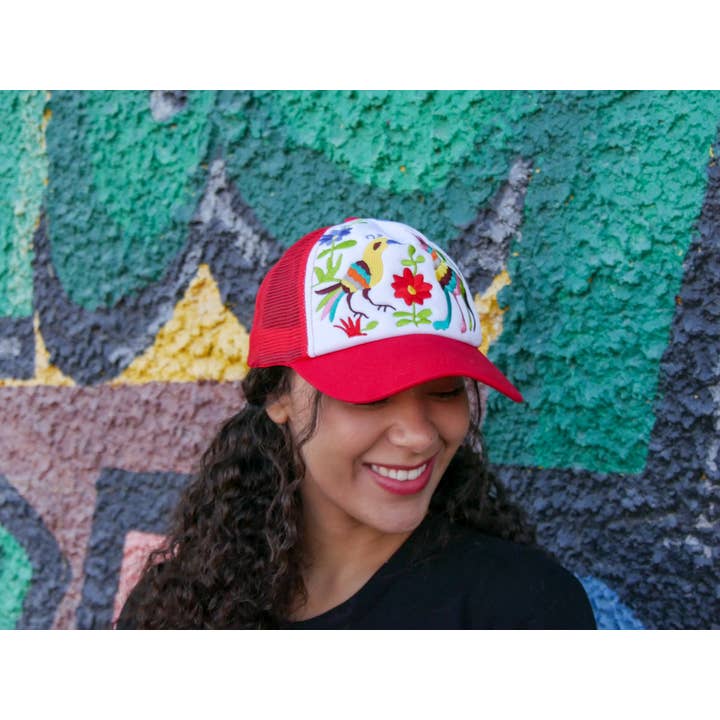 Avila Beach Designs – wholesale Trucker hat – Women’s – Red Hat
