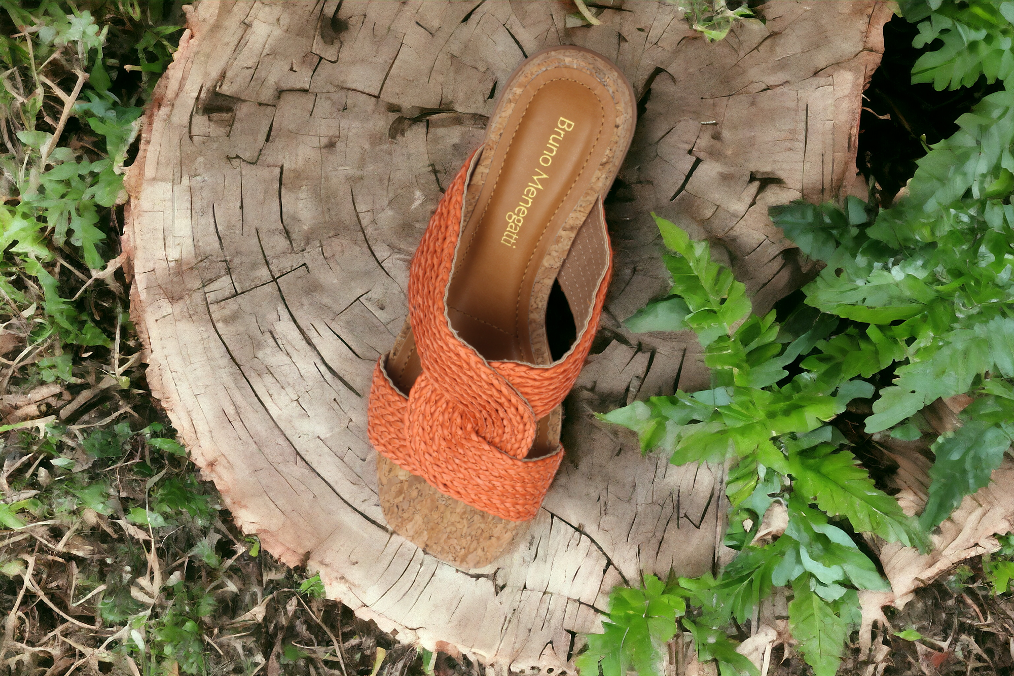 Bruno Menegatti - Wholesale Low Heels - Women's - Bruno Menegatti Verina Sandals Straw/Cork13