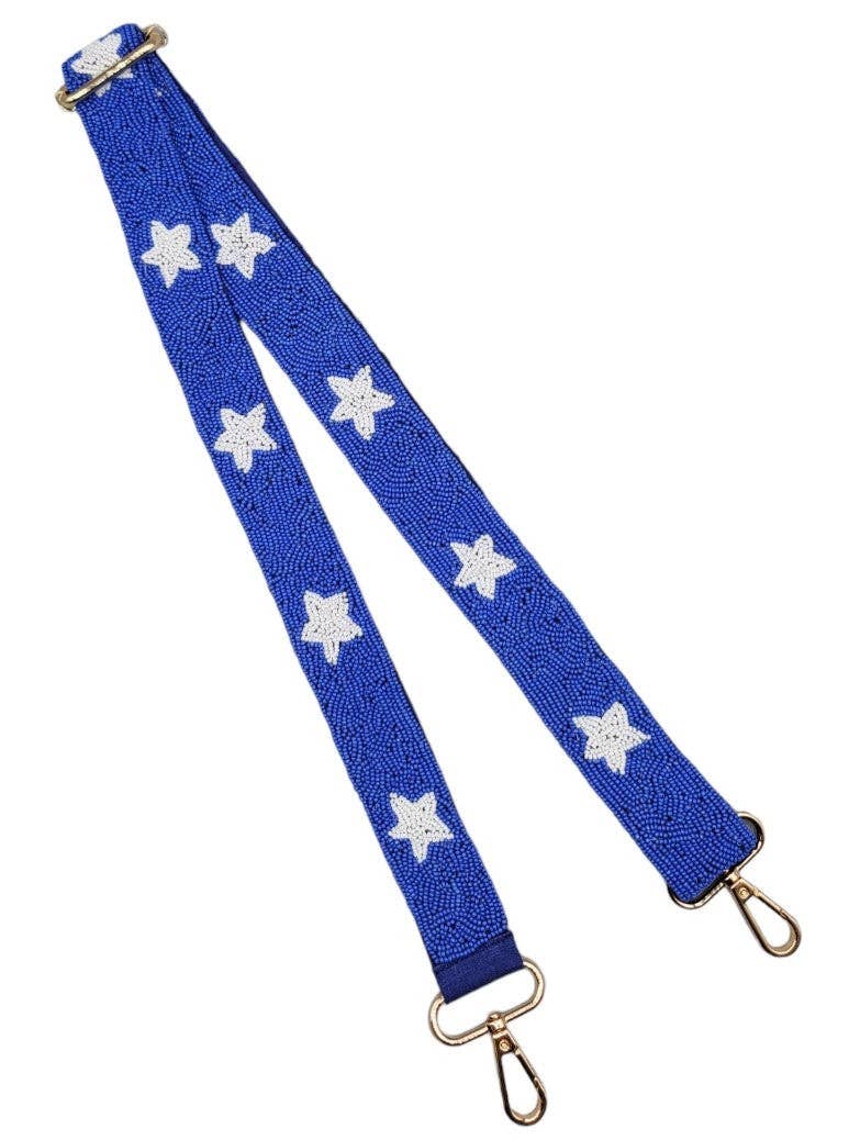 MiMi Wholesale - Wholesale Bag Strap - Women's - Game Day Star Beaded Guitar Bag Strap8